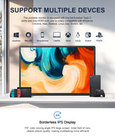 Cevaton N3 Lightweight Portable Monitor – 16" USB-C Display for Travel & Work